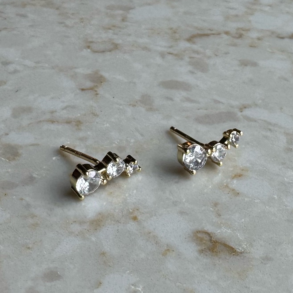 NWOT Shashi Constellation Earrings - Picture 2 of 5